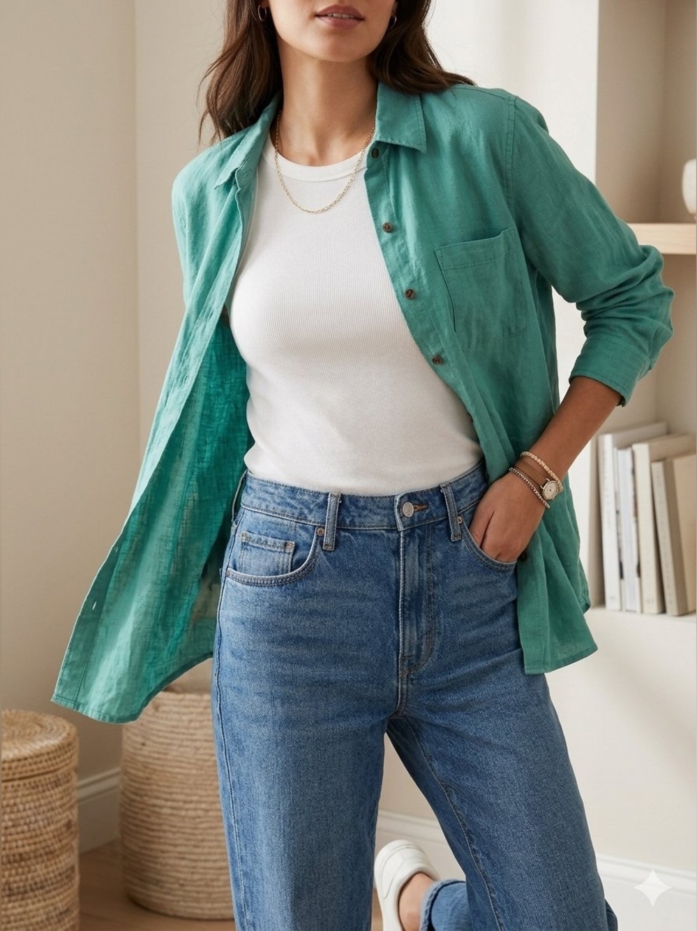 Target Universal Thread Linen Long Sleeve Shirt XL